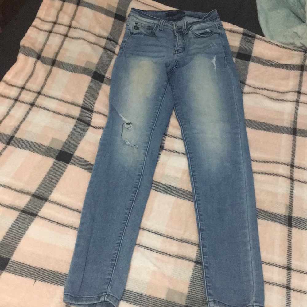 Light blue jeans